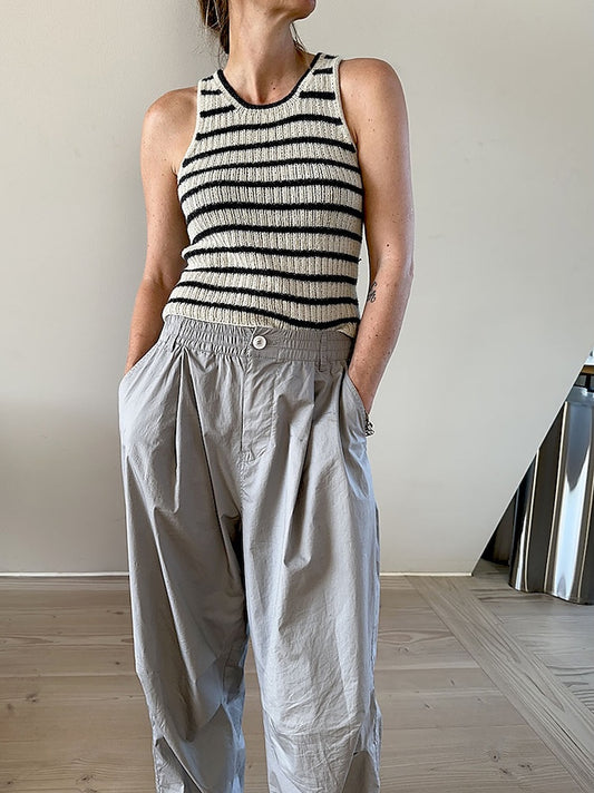 Lined Loop Top | bezaubernde Streifen aus Wild & Soft von Gepard Garn