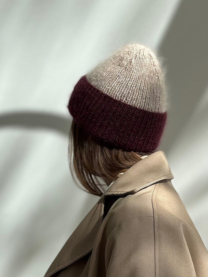 Remain Loop Beanie | fantastische Melnage Effekte mit Sunday und Tynn Silk Mohair von Sandnes Garn
