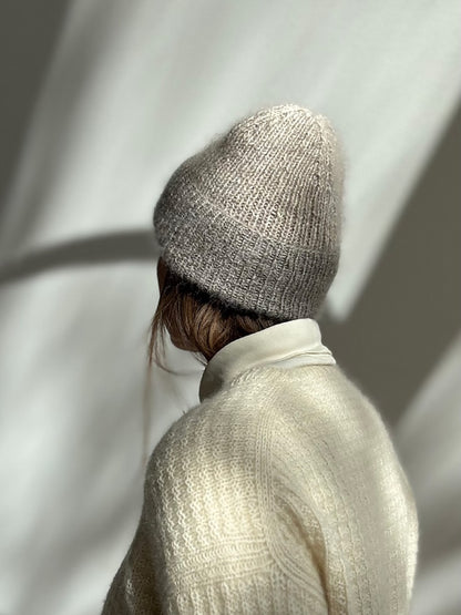 Remain Loop Beanie | fantastische Melnage Effekte mit Sunday und Tynn Silk Mohair von Sandnes Garn