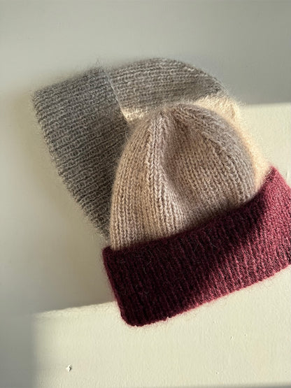 Remain Loop Beanie | fantastische Melnage Effekte mit Sunday und Tynn Silk Mohair von Sandnes Garn