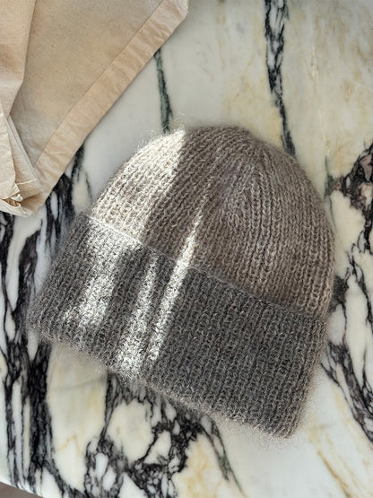 Remain Loop Beanie | fantastische Melnage Effekte mit Sunday und Tynn Silk Mohair von Sandnes Garn