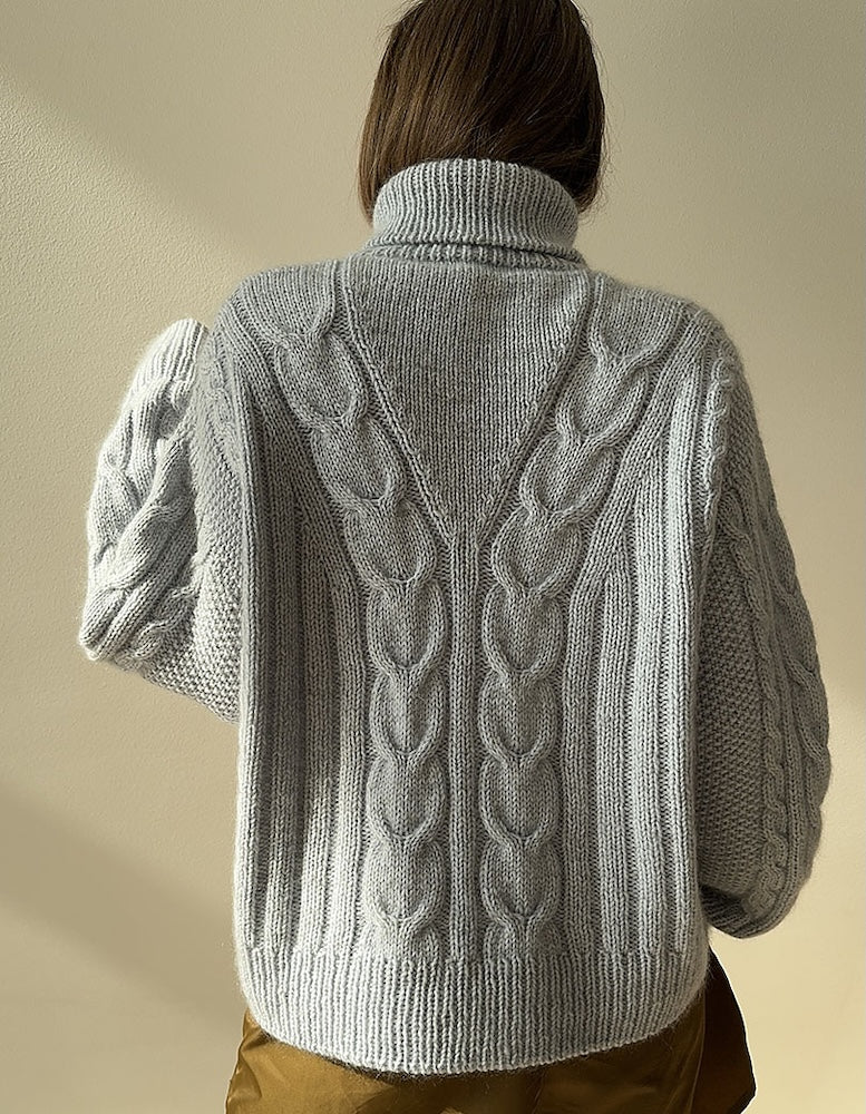 Other Loops Tulip Loop Rollneck Sweater aus Heavy Merino und Soft Silk Mohair von Knitting for Olive 6