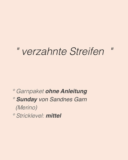 Otto Sweater Baby | gut gelaunte Streifen aus Sunday von Sandnes Garn