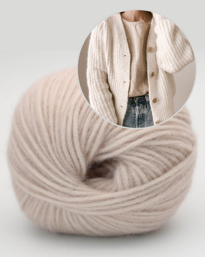 Oversized Seasons Cardigan | gemütlich und super weich aus Brisa von BC Garn