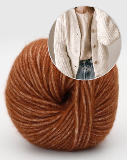 Oversized Seasons Cardigan | gemütlich und super weich aus Brisa von BC Garn
