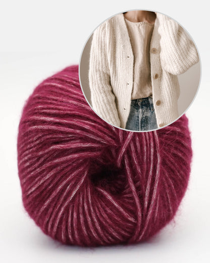 Oversized Seasons Cardigan | gemütlich und super weich aus Brisa von BC Garn