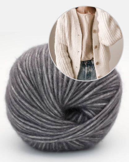 Oversized Seasons Cardigan | gemütlich und super weich aus Brisa von BC Garn