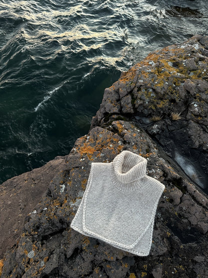 Autumn Tales Cowl | schlicht und warm aus Plötulopi von Lopi Island und Tynn Silk Mohair von Sandnes