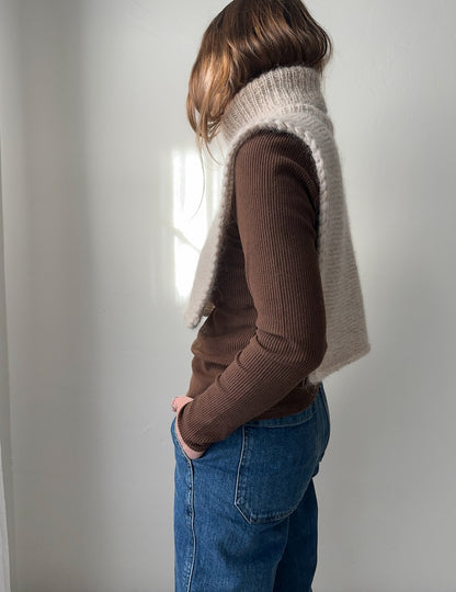 Autumn Tales Cowl | schlicht und warm aus Plötulopi von Lopi Island und Tynn Silk Mohair von Sandnes