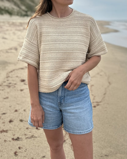 Clay Tee Sweater - ITO Edition | aus Kinu von ITO Yarn