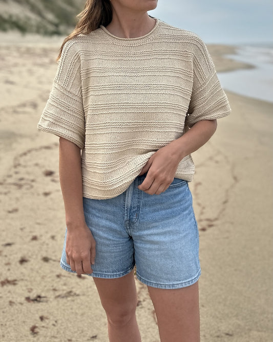 Clay Tee Sweater - ITO Edition | aus Kinu von ITO Yarn