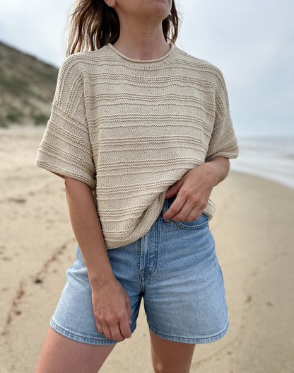 Clay Tee Sweater - ITO Edition | aus Kinu von ITO Yarn