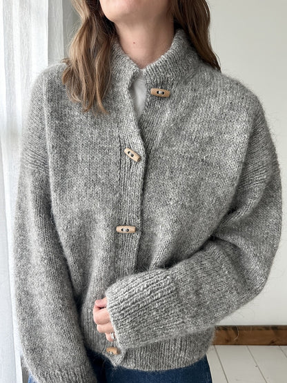 Port Jacket | boxy Silhouette mit Lettlopi von Lopi Island