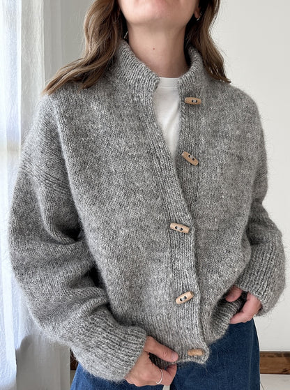 Port Jacket | boxy Silhouette mit Lettlopi von Lopi Island