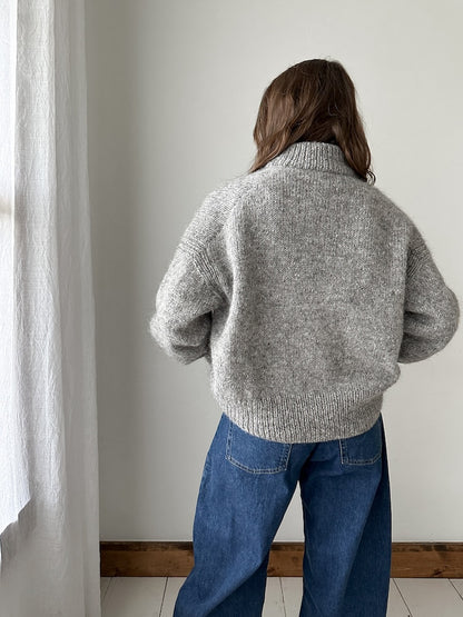 Port Jacket | boxy Silhouette mit Lettlopi von Lopi Island