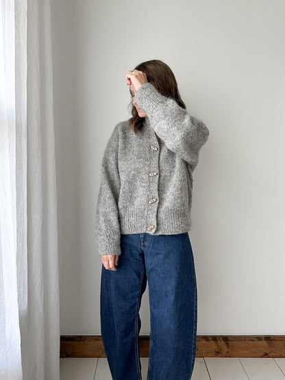 Port Jacket | boxy Silhouette mit Lettlopi von Lopi Island