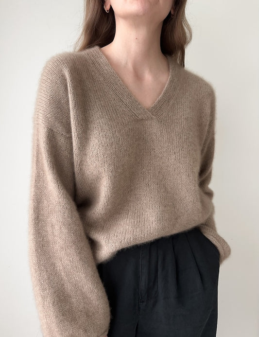 Ozetta Moon Set Pullover mit Classic Cashmere von Cardiff 1