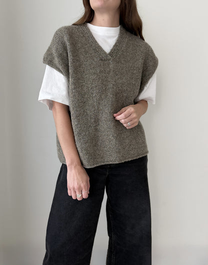 Moon Set Slipover | lässiger Basic Pullunder aus Le Lambswool von Biches & Bûches