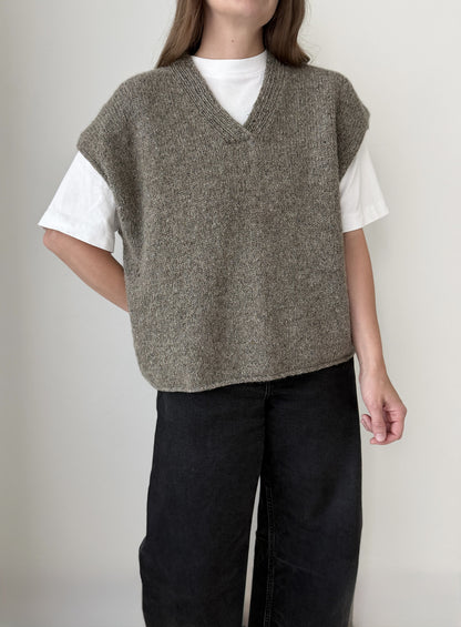 Moon Set Slipover | lässiger Basic Pullunder aus Le Lambswool von Biches & Bûches