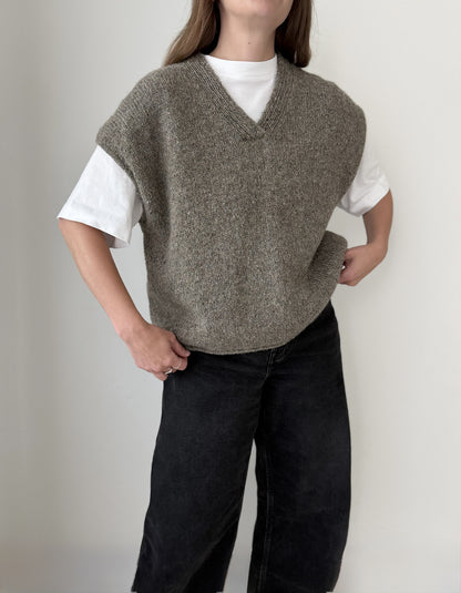 Moon Set Slipover | lässiger Basic Pullunder aus Le Lambswool von Biches & Bûches