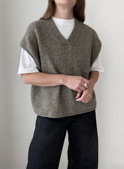 Moon Set Slipover | lässiger Basic Pullunder aus Le Lambswool von Biches & Bûches
