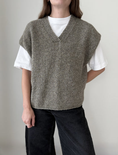 Moon Set Slipover | lässiger Basic Pullunder aus Le Lambswool von Biches & Bûches