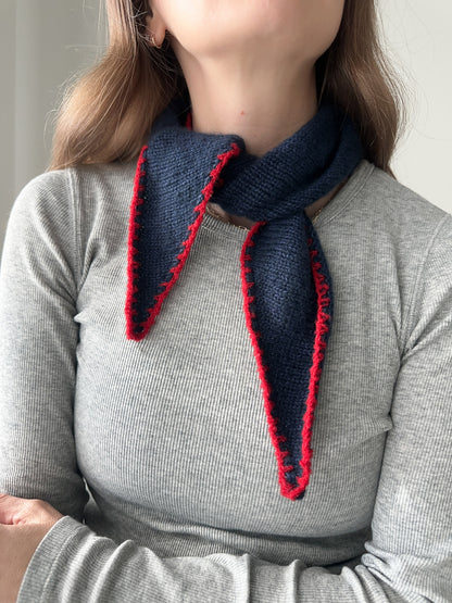 Phoebe Scarf | super einfach aus Classic Cashmere von Cardiff Cashmere