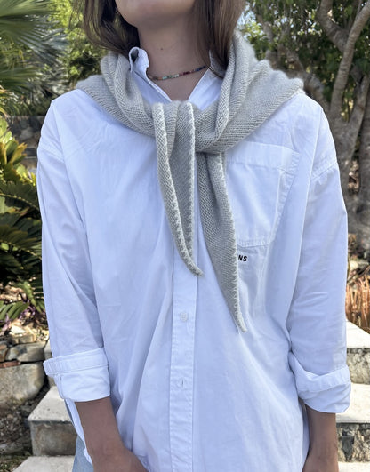 Phoebe Scarf | super einfach aus Classic Cashmere von Cardiff Cashmere
