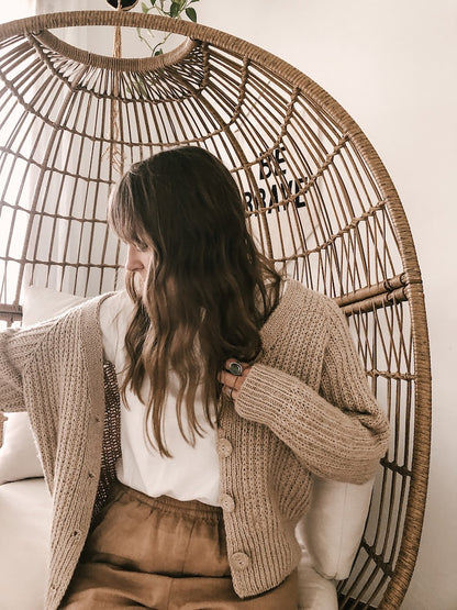 Seasons Cardigan | fraglos klassisch schön aus Alpakka Ull von Sandnes Garn