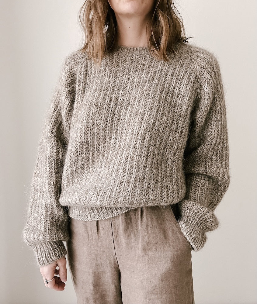 Seasons Sweater von Ozetta mit Plötulopi von Lopi Island und Tynn Silk Mohair von Sandnes Garn 1