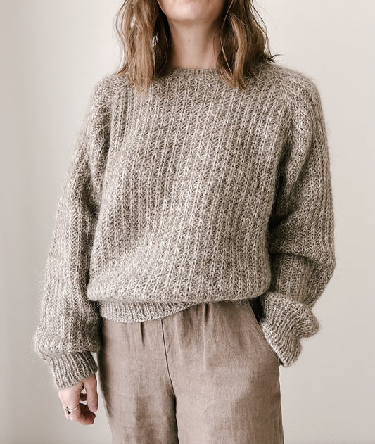 Seasons Sweater von Ozetta mit Plötulopi von Lopi Island und Tynn Silk Mohair von Sandnes Garn 1