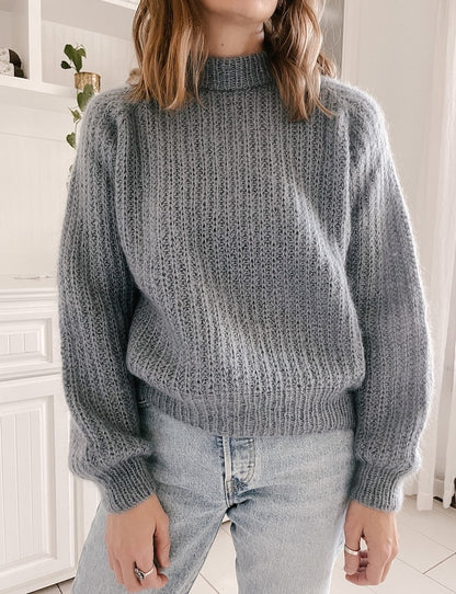 Seasons Sweater von Ozetta mit Plötulopi von Lopi Island und Tynn Silk Mohair von Sandnes Garn 6