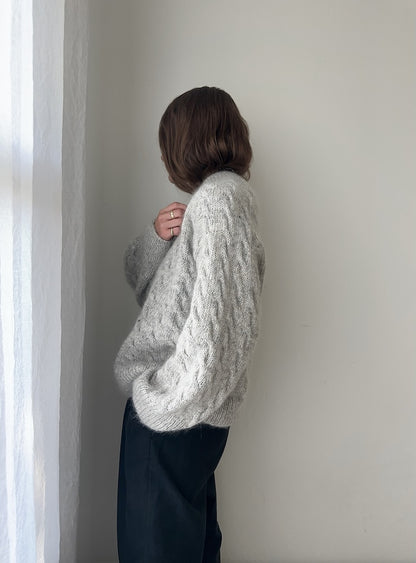 Shoreline Sweater | zartes Muster aus Fjallalopi und Tynn Silk Mohair