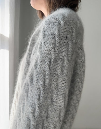 Shoreline Sweater | zartes Muster aus Fjallalopi und Tynn Silk Mohair