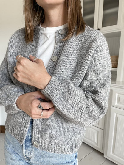 Traveler´s Cardigan | leicht und warm mit Plötulopi von Lopi Island