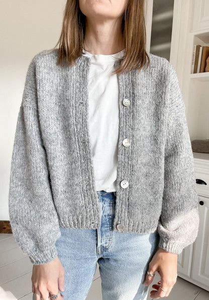 Traveler´s Cardigan | leicht und warm mit Plötulopi von Lopi Island