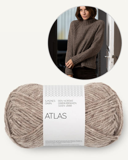 P1 Sweater | warm und leicht aus Atlas von Sandnes Garn