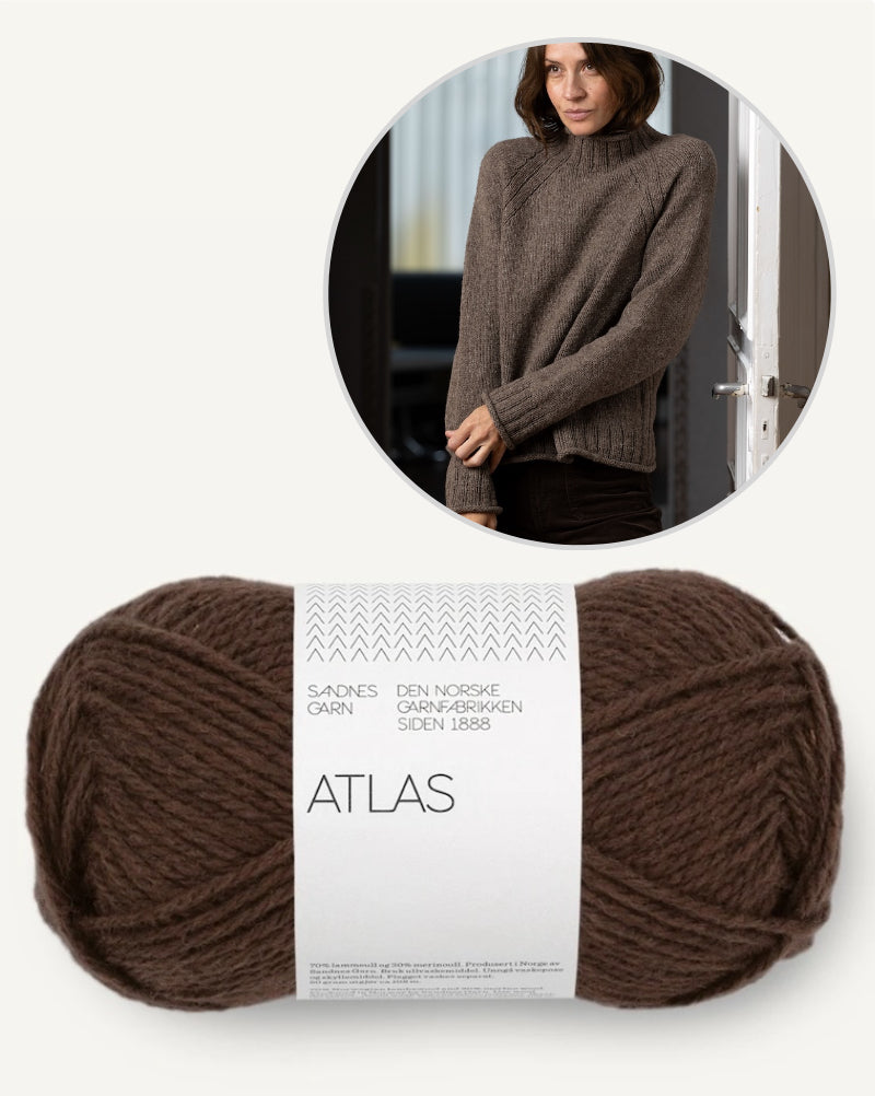 P1 Sweater | warm und leicht aus Atlas von Sandnes Garn