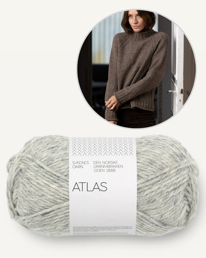 P1 Sweater | warm und leicht aus Atlas von Sandnes Garn