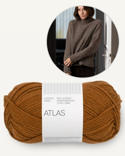 P1 Sweater | warm und leicht aus Atlas von Sandnes Garn