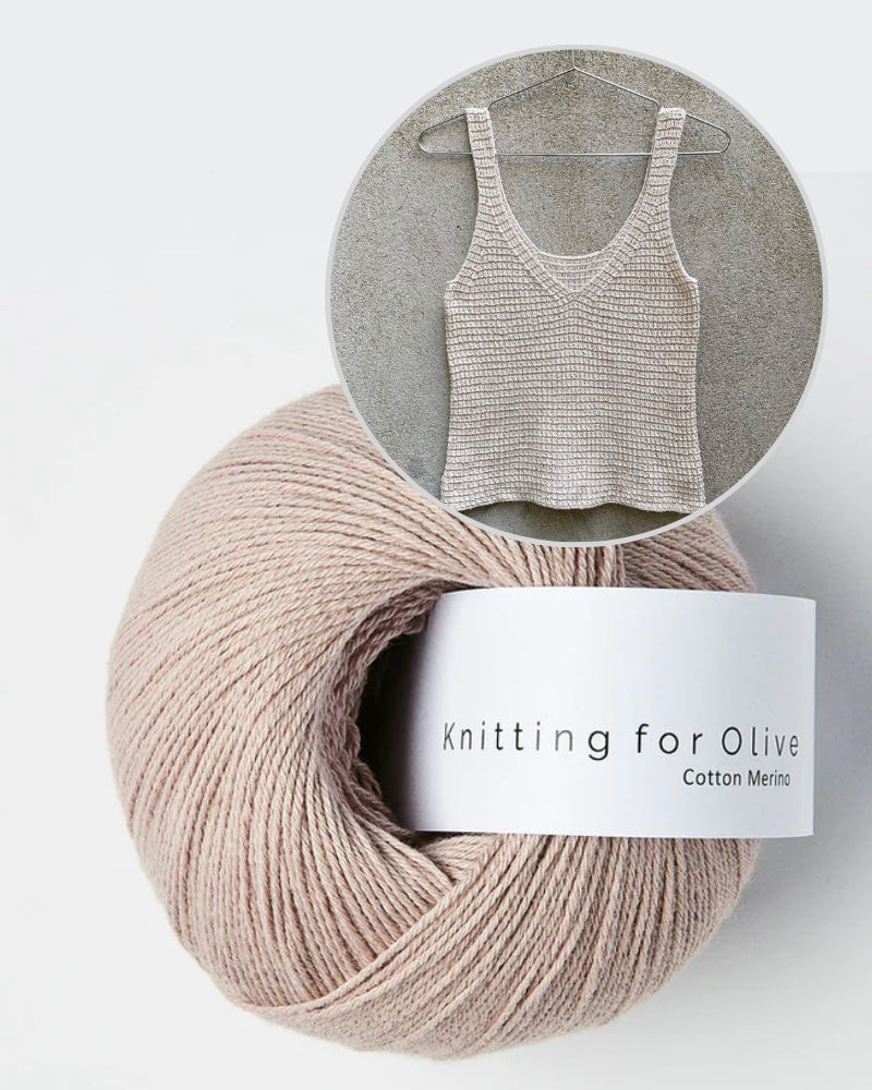 Palma Top von Knitting for Olive mit Cotton Merino 5