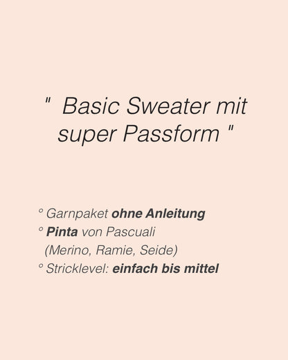 Pamata Sweater | perfekte Passform aus Pinta von Pascuali