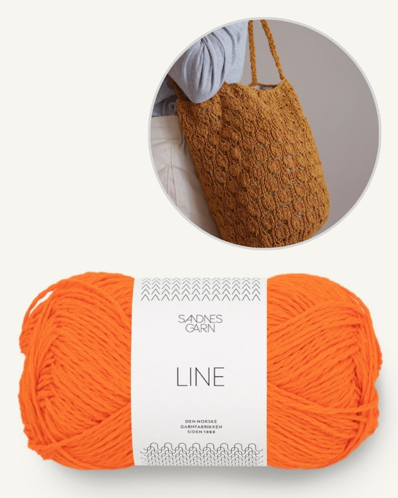 Gregoria Fibers Pamela Bag mit Line von Sandnes Garn 9