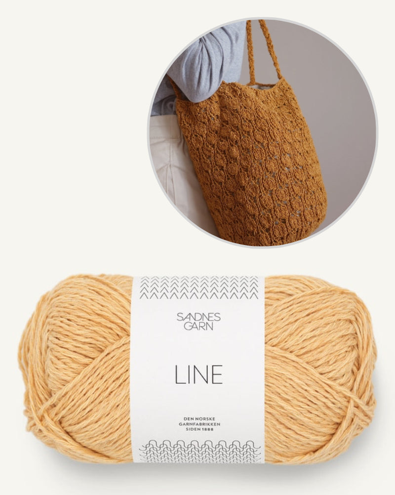 Gregoria Fibers Pamela Bag mit Line von Sandnes Garn 7