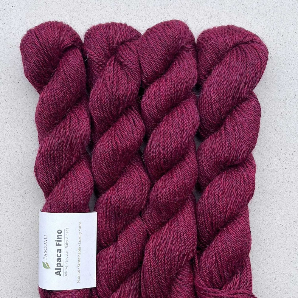 Pascuali Alpaca Fino bordeaux 62