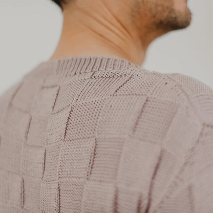 Camilo Pullover | feines Schachbrettmuster aus Cumbria von Pascuali