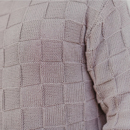 Camilo Pullover | feines Schachbrettmuster aus Cumbria von Pascuali