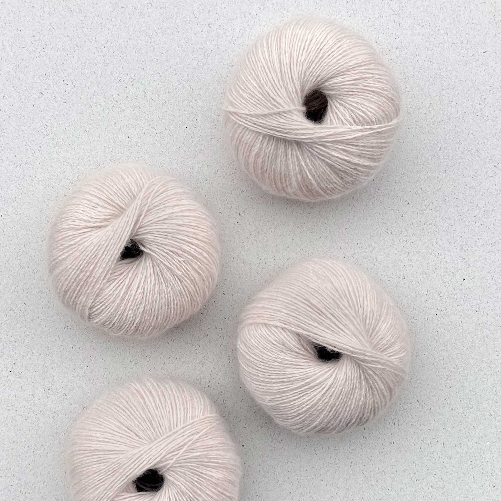 Dentelle de cachemire biologique | Fil de cachemire le plus fin, super doux 