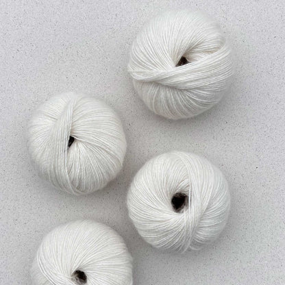 Dentelle de cachemire biologique | Fil de cachemire le plus fin, super doux 