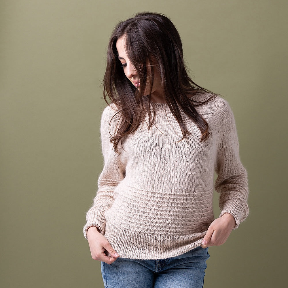Delicate Stripes Pullover (PDF) - Instructions